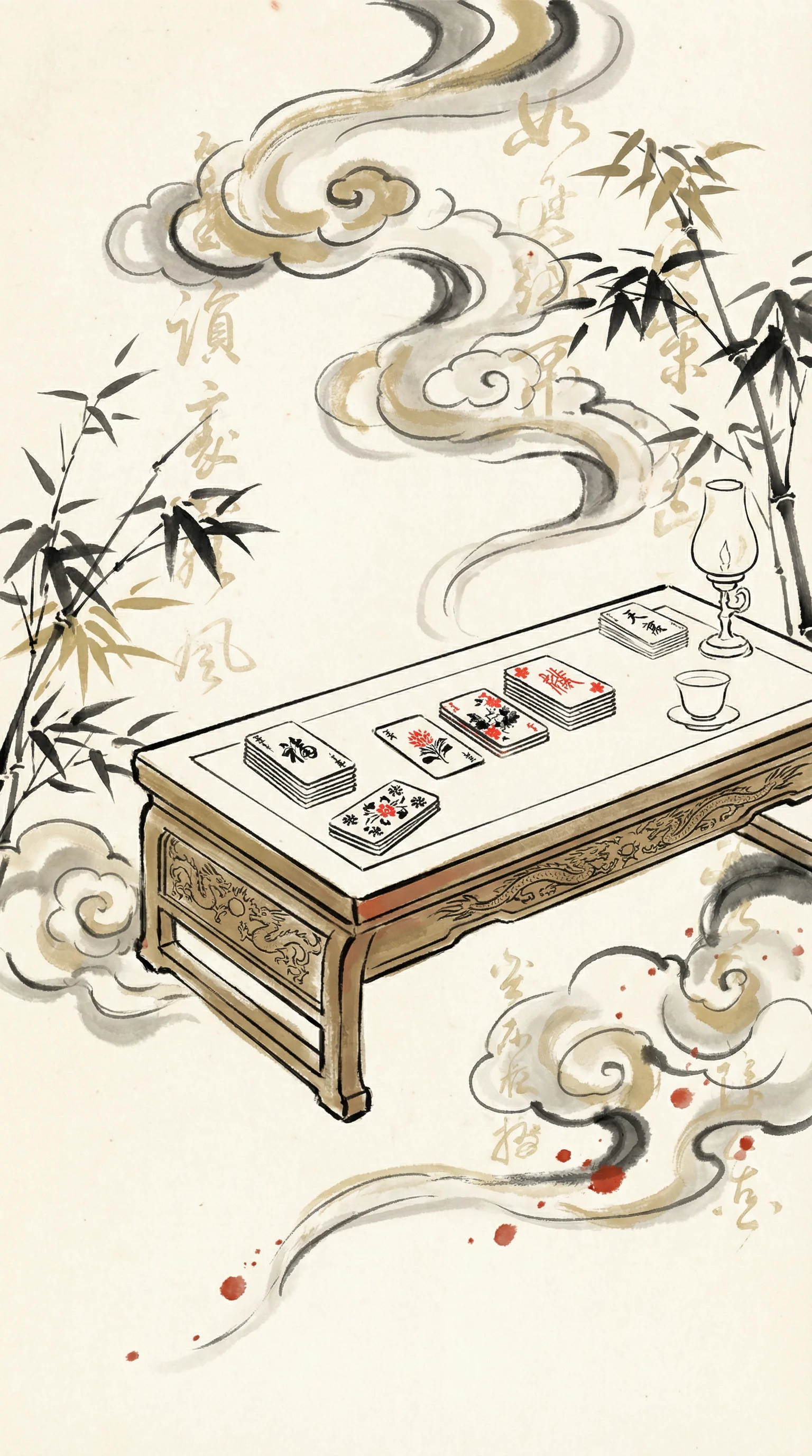 龙虎斗策略分析牌桌场景